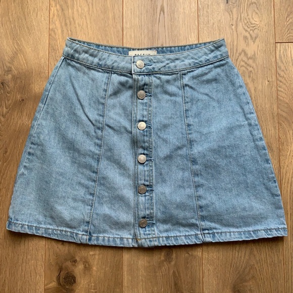 pacsun denim skirt - Picture 2 of 3